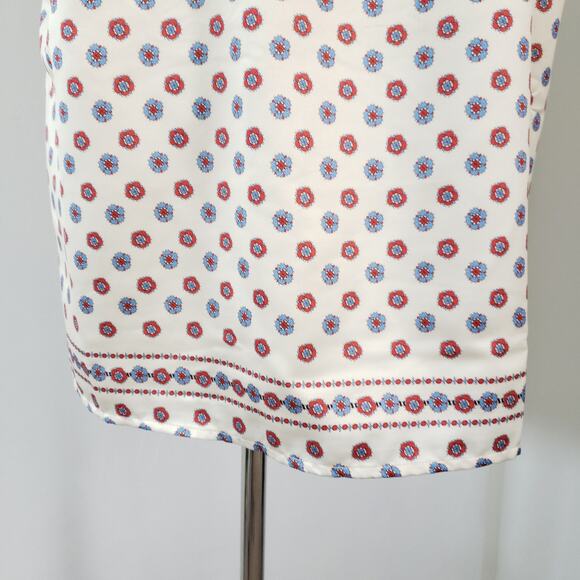 NEW Tularosa Boho Perry Top Revolve Polka Dot Scarf Print Summer Women XS - Picture 9 of 13